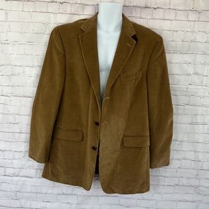 Stafford corduroy brown sports jacket size 40L